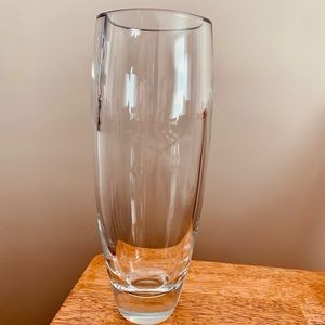 Crate & Barrel Glass Vase